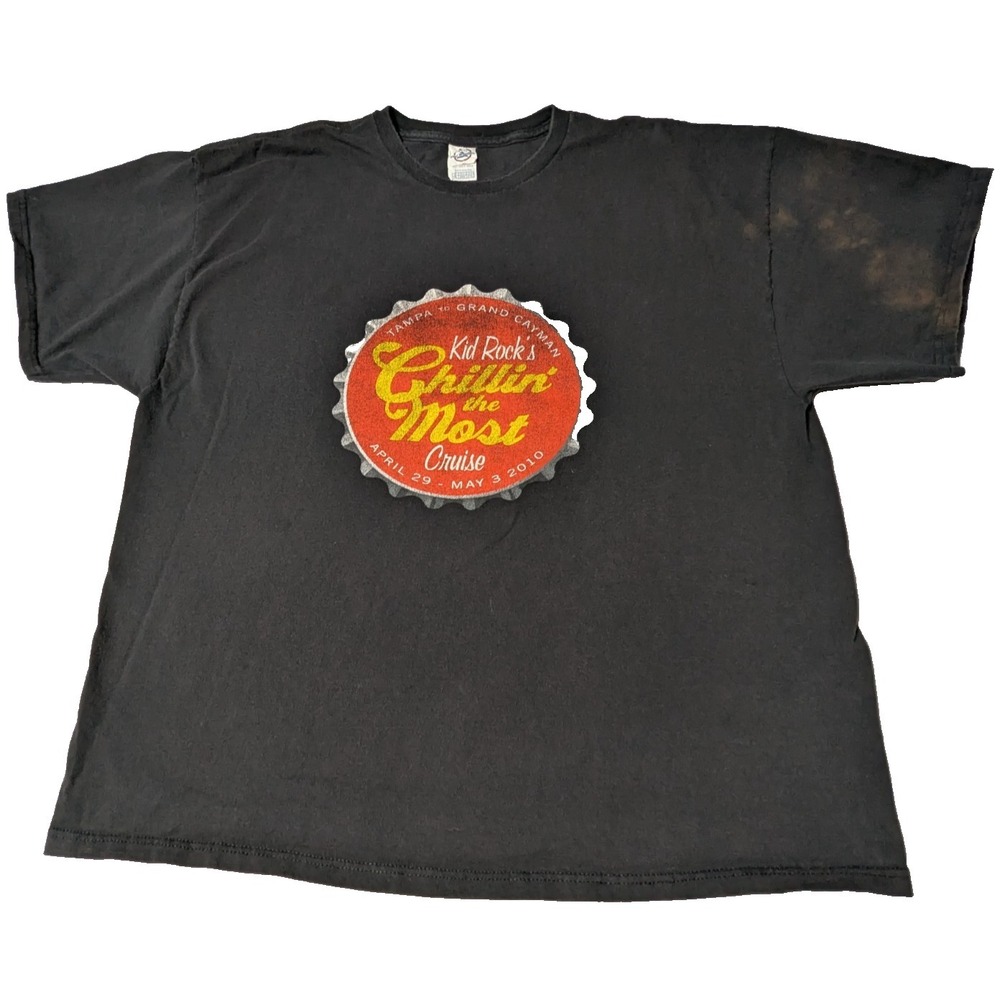 Kid Rock Chillin The Most Cruise 2010‎ T-Shirt - Men 2XL